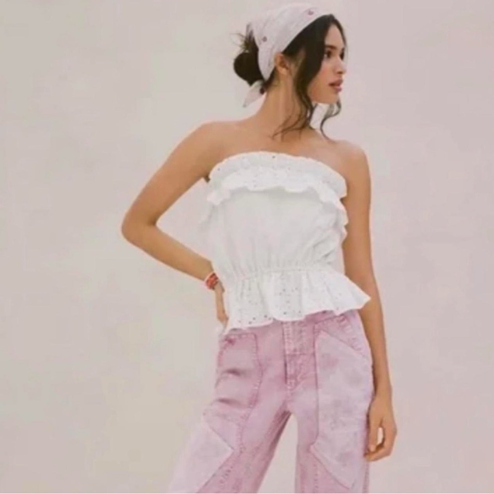 Anthropologie Porridge Strapless Top NWT